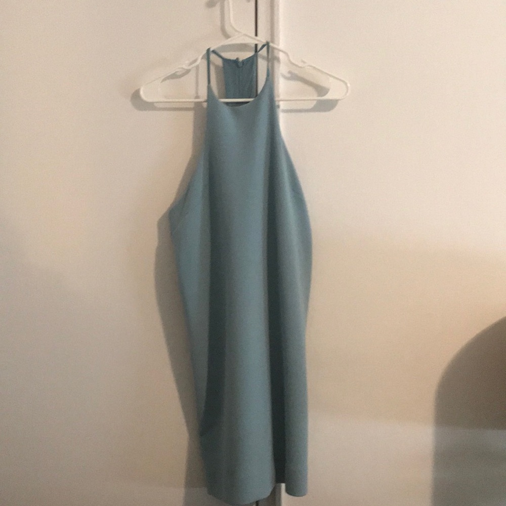 Blue dress